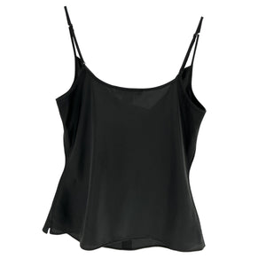 Allsaints Sleek Black Hadley Cowl Neck Camisole Size 4