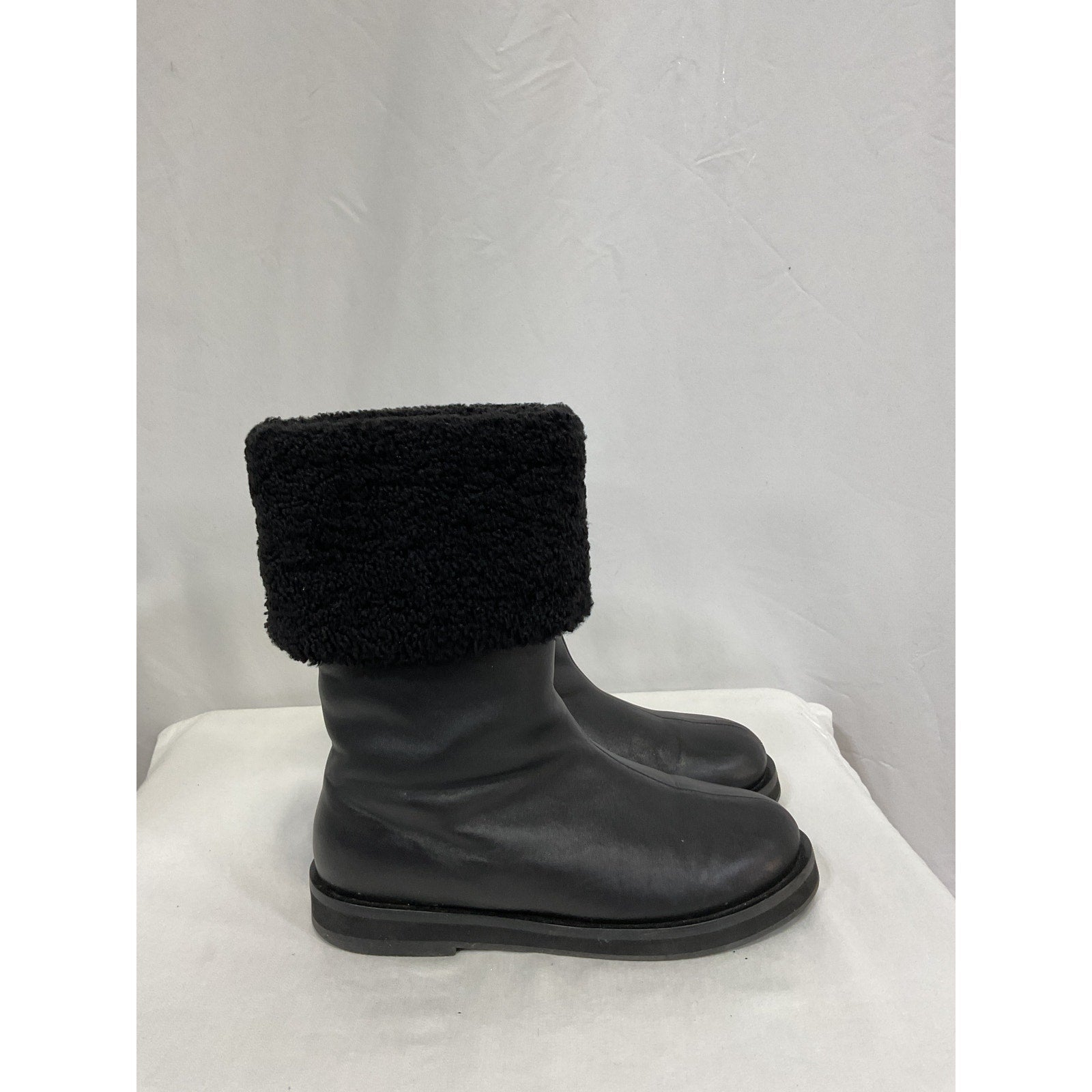Raye 'Meribel' Black Leather Boot Size 6