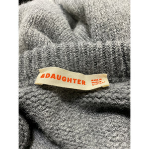 &Daughter Ribbed Gray Glenn Sweater Size XL