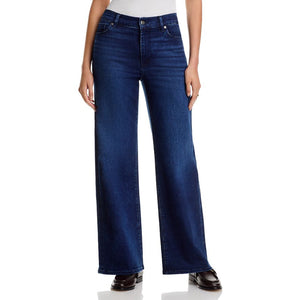 Frame High Rise Blue Le Slim Palazzo Denim Jeans Size 25