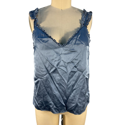Cami Nyc Ruffled Blue Clover Camisole Size S