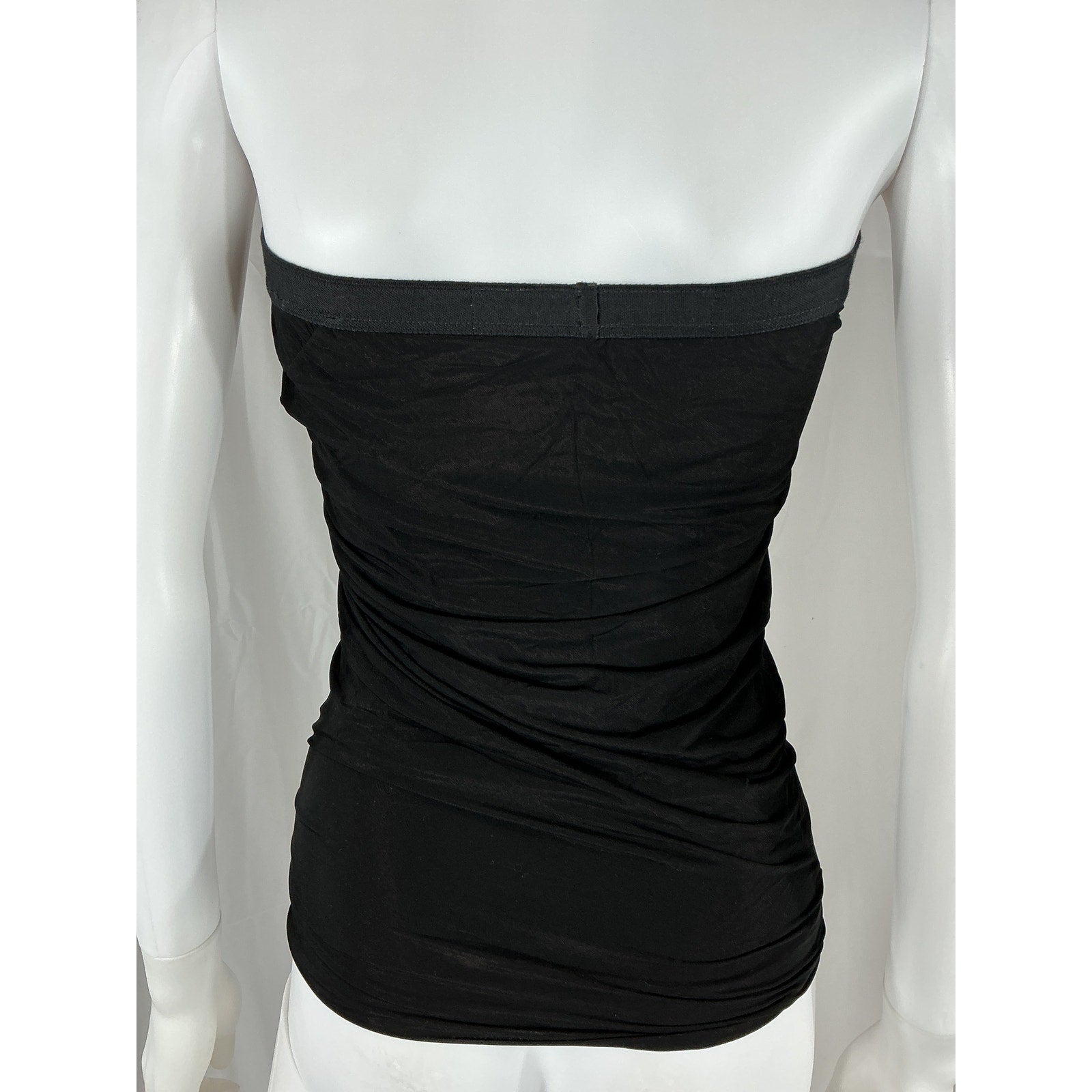 Rick Owens 'Wolfy' Black Cupro Skirt Size S