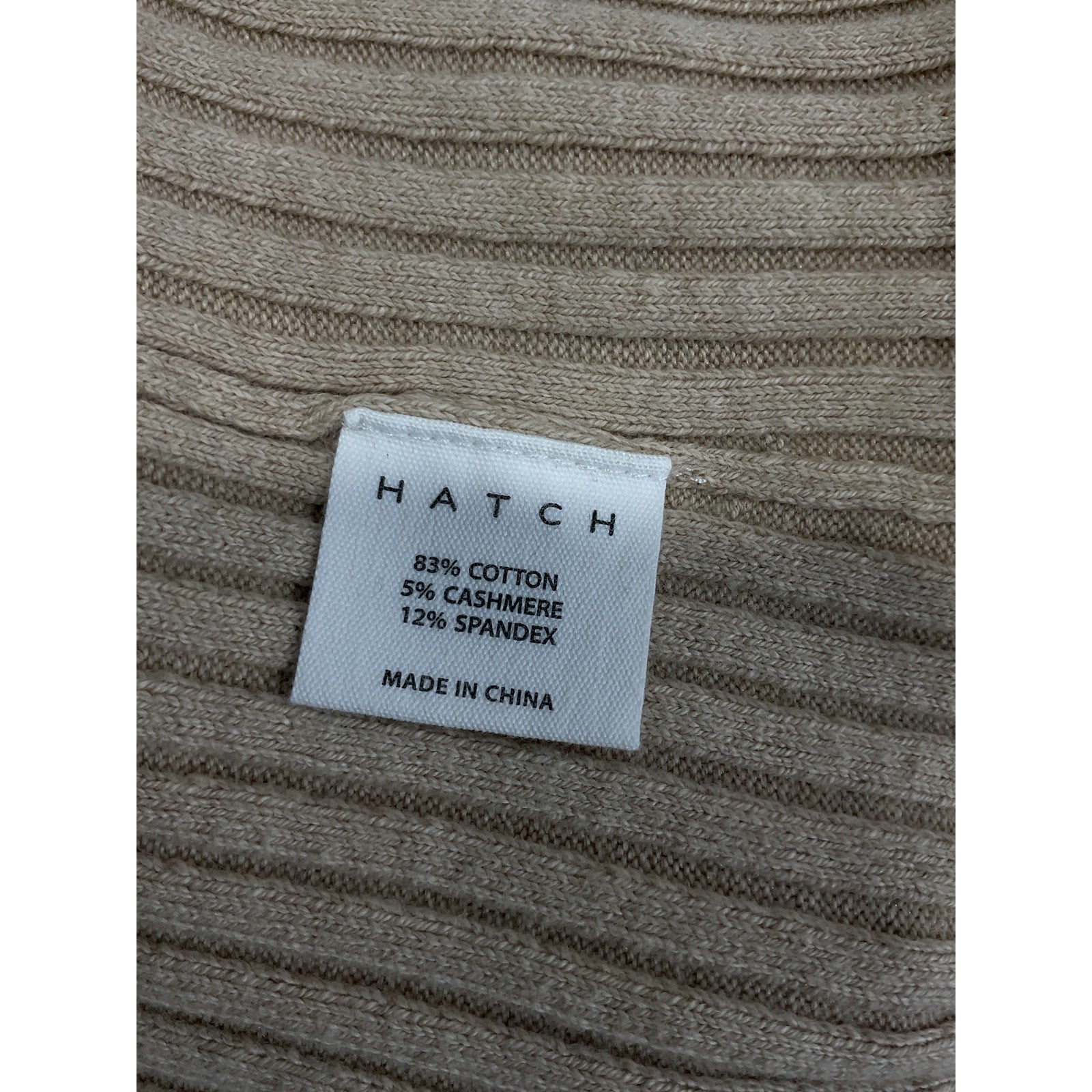 Hatch 'The Lydia' Tan Sweater Dress Size 0