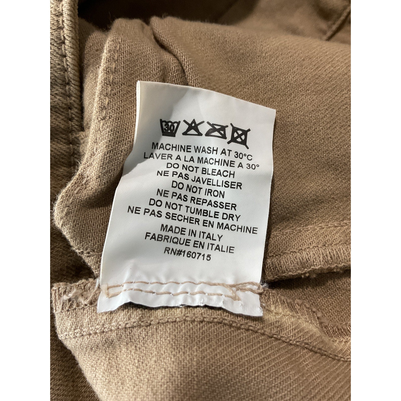 Retrofete 'Ada' Brown Cotton Jacket Size XS