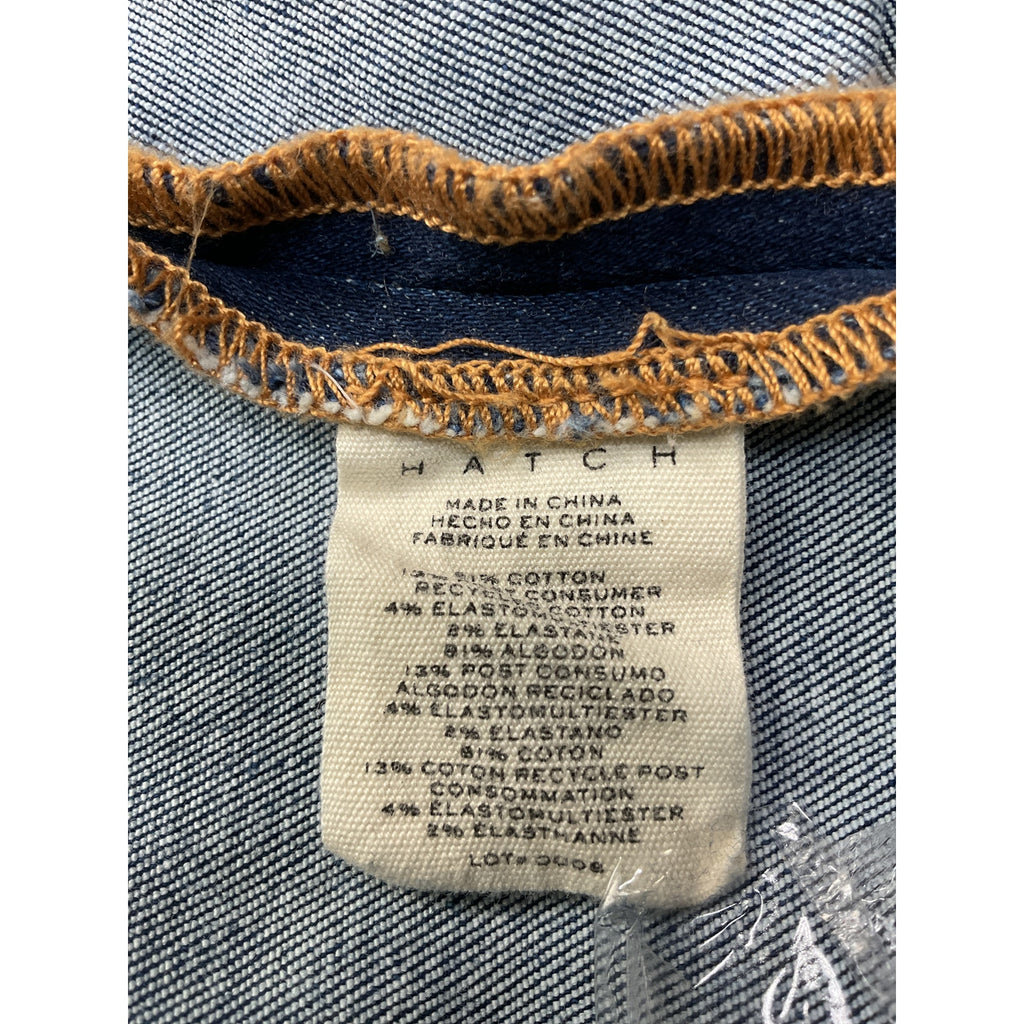 Hatch 'The Slim' Blue Cotton Maternity Denim Jean Size 27
