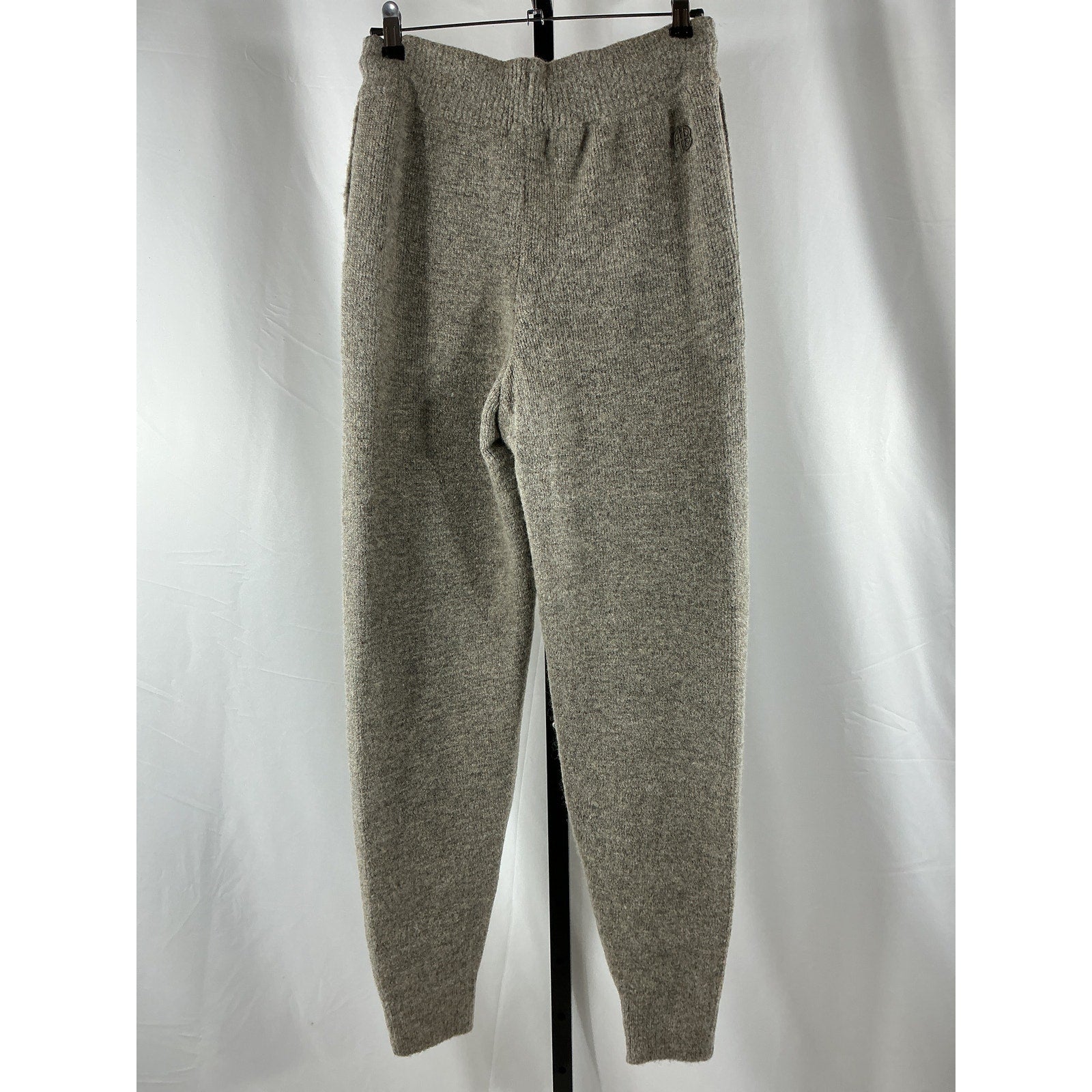 Anine Bing 'Saylor' Grey Acrylic Jogger Size XS - NWT