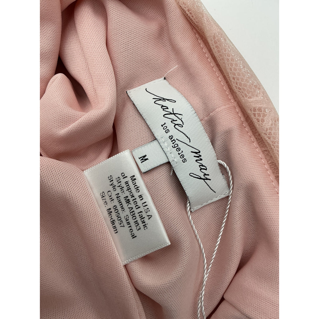 Katie May 'Surreal' Pink Poly Dress Size M
