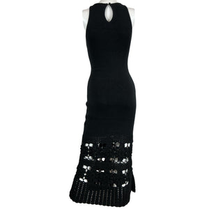 Tularosa Crochet Black Finley Dress Size M