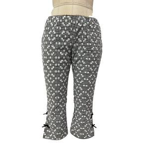 For Love & Lemons Embroidered Black Mimi Pants Size S