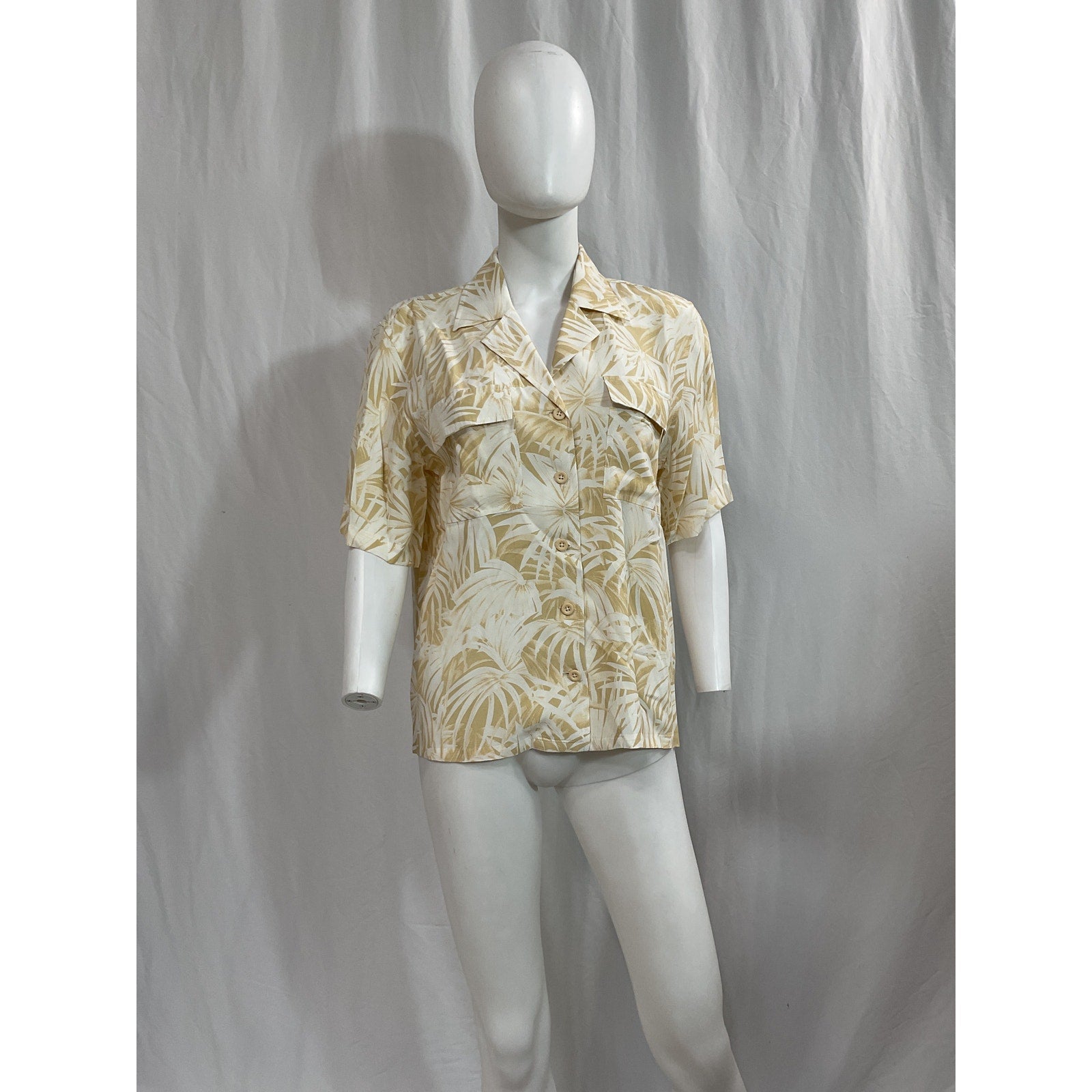 Anine Bing 'Austin' White Short Sleeve Top Size S