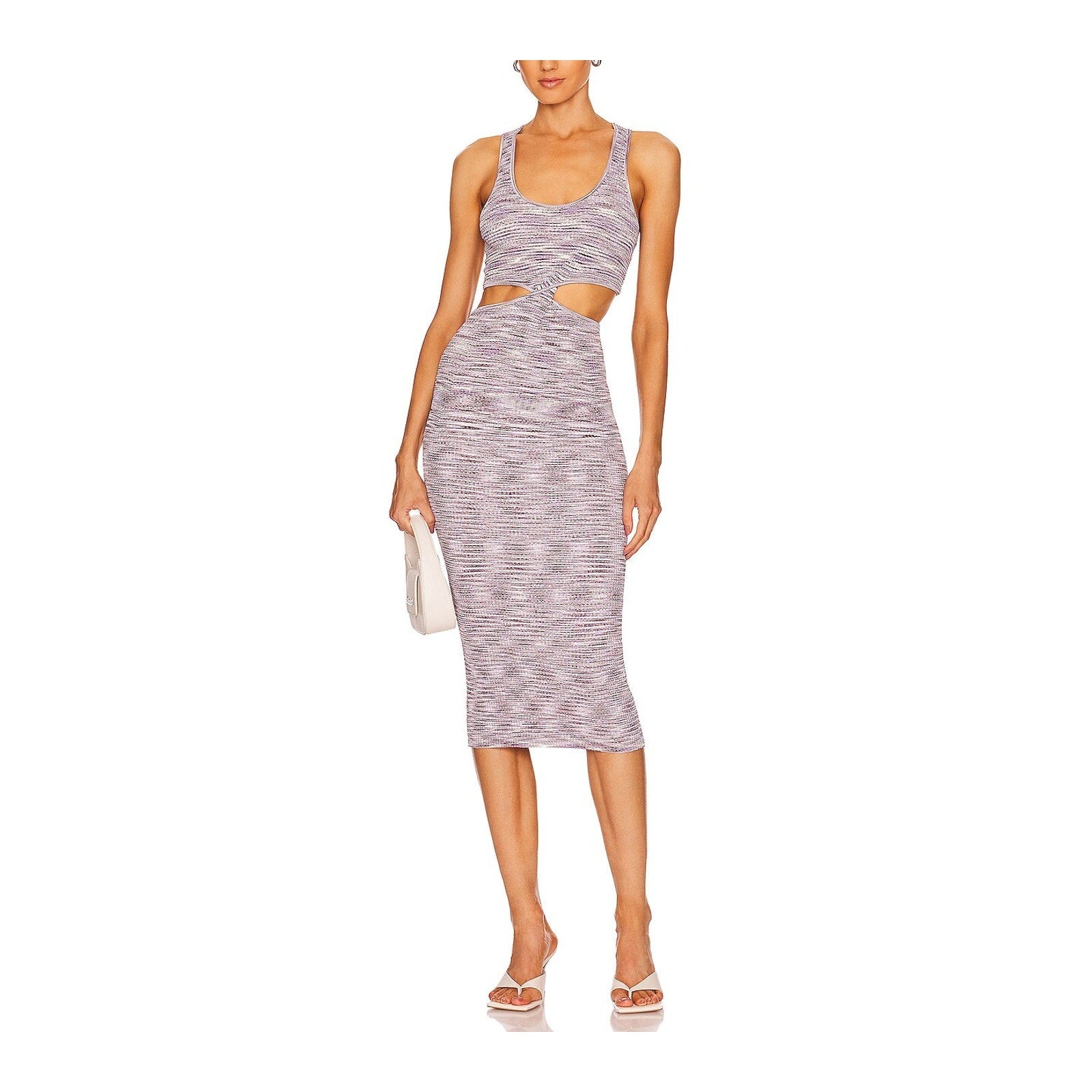 Simkhai 'Colleen' Purple Rayon Tank Dress Size S