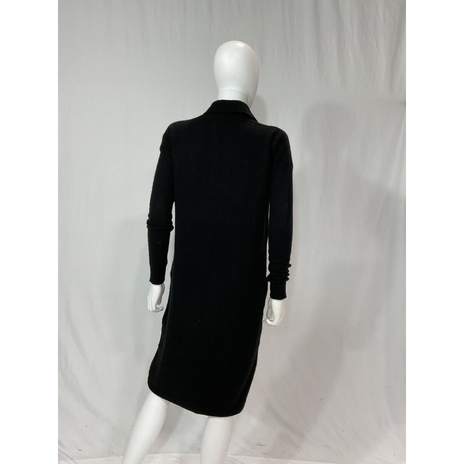 Hatch 'The Polo' Black Knit Dress Size 0