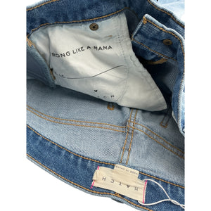Hatch Classic Blue Crop Maternity Denim Jeans Size 27