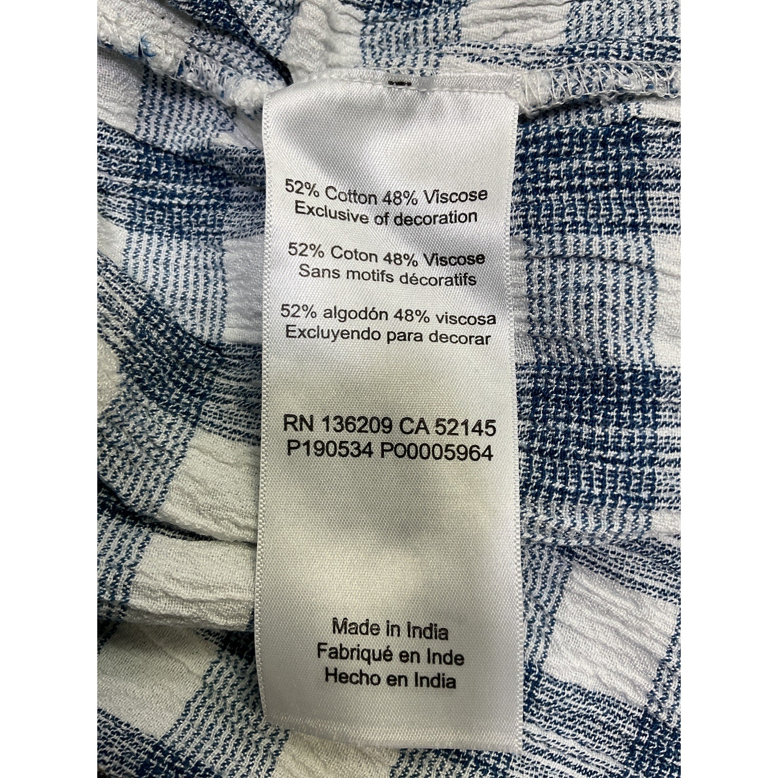 Hatch 'The Willa' White Crinkle Maternity Short Size 0