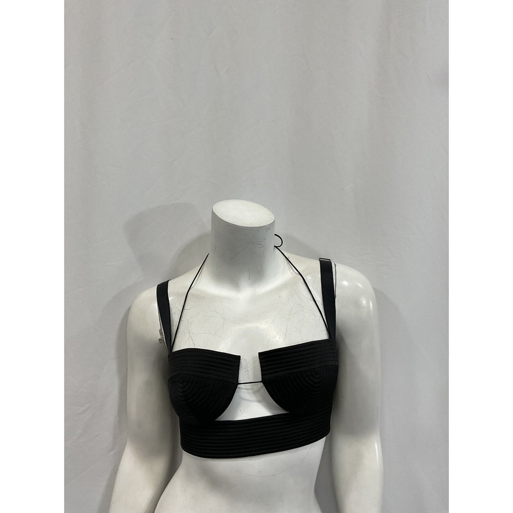 Anna October 'Cecile' Black Viscose Top Size XS