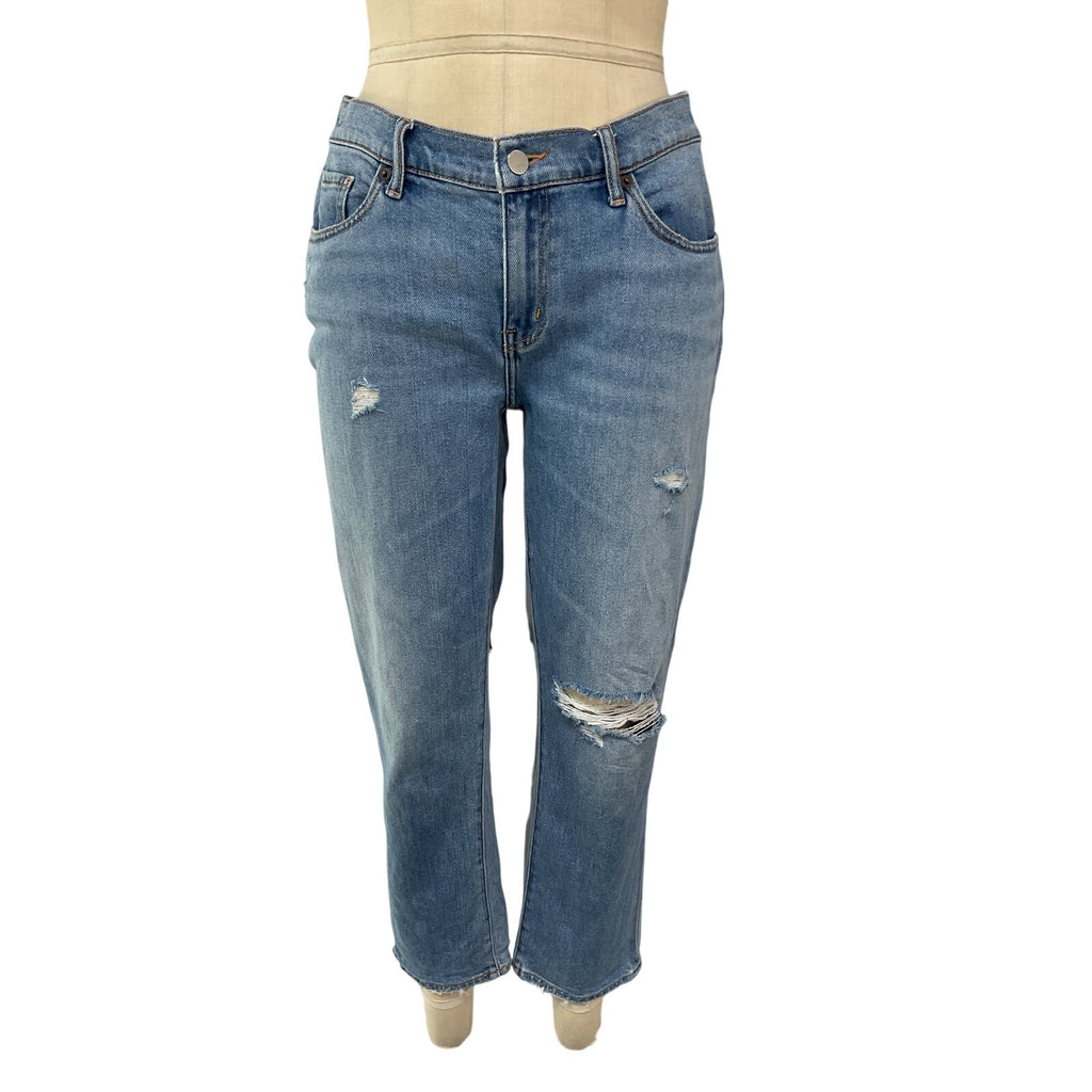 Hatch The Crop Blue Cotton Maternity Denim Jean Size 27