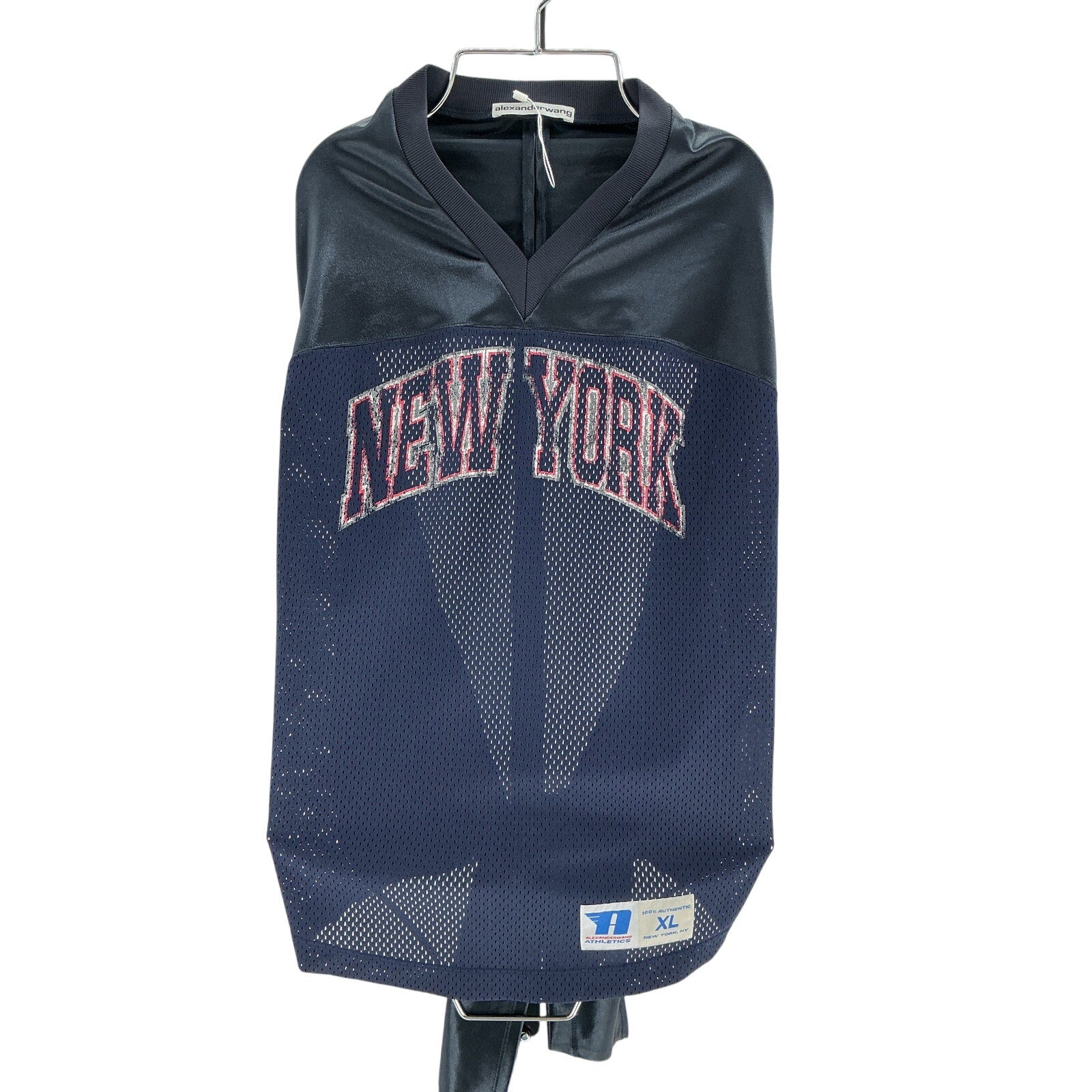 Alexander Wang Sport Blue Polyester Jersey Tank Top Size XL