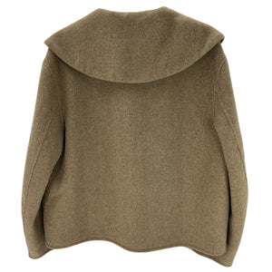 Ganni Chic Tan Oversized Collar Jacket Size 38 EU / 6 US