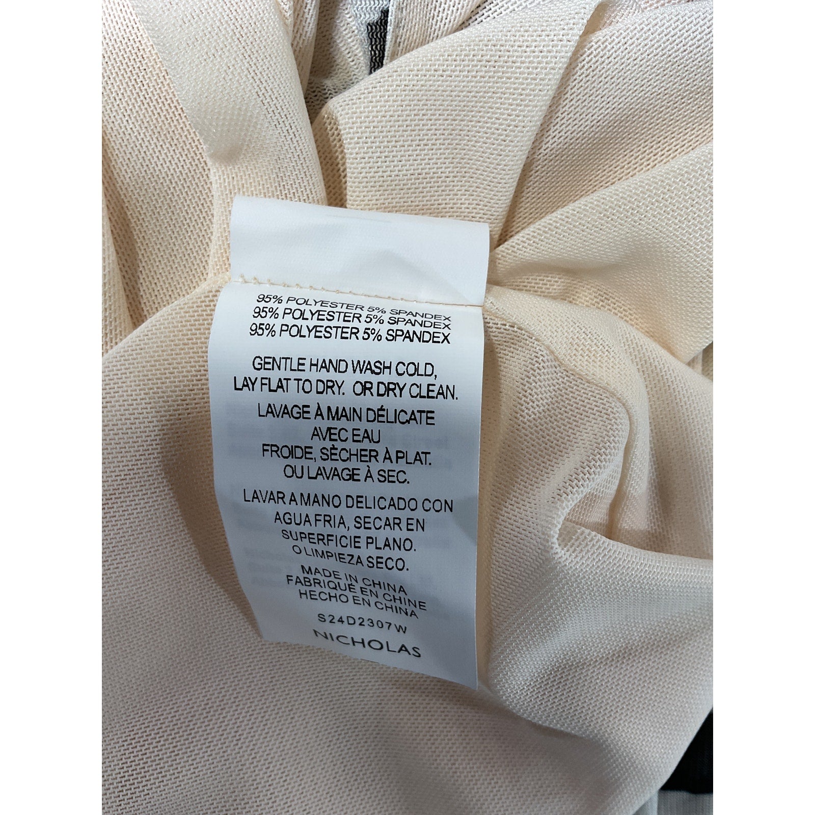 Nicholas 'Drue' White Draped Asymmetrical One Shoulder Midi Dress Size 4