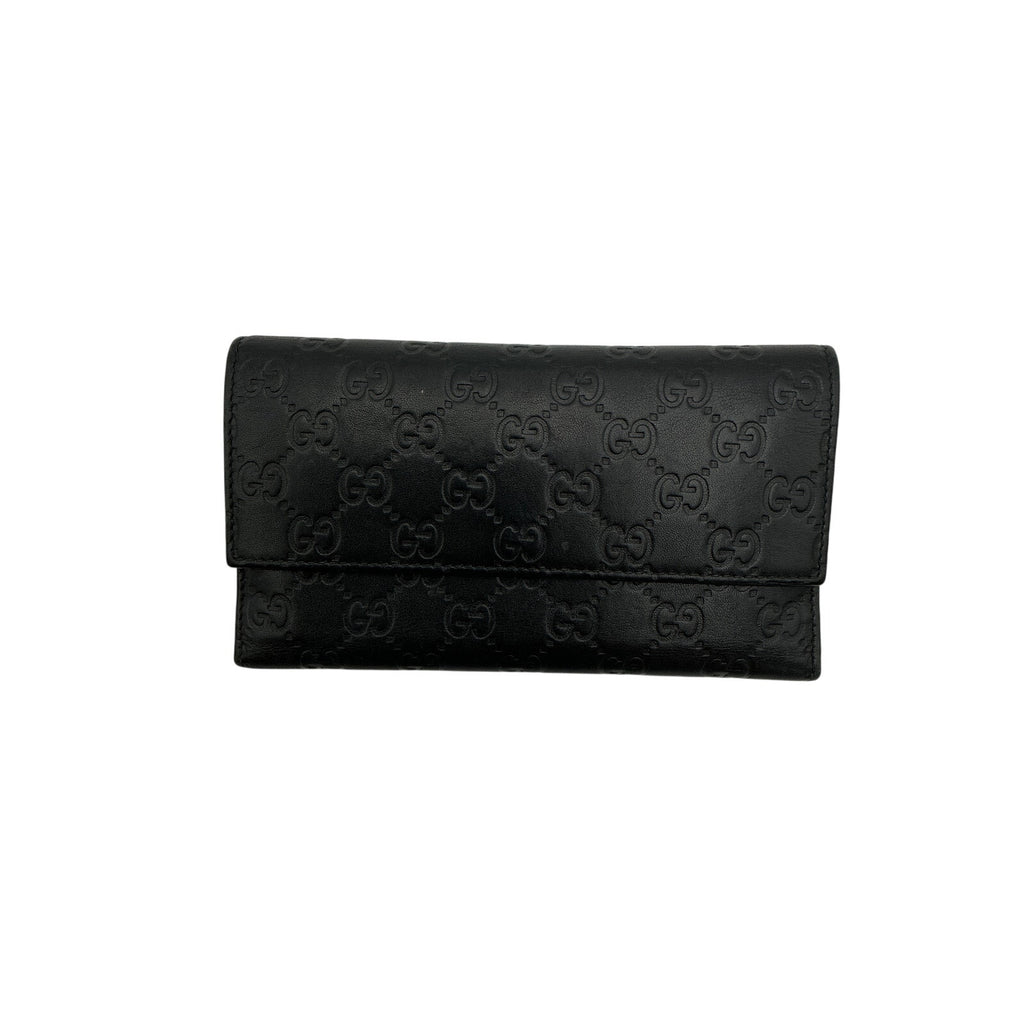 Gucci Black Leather Wallet