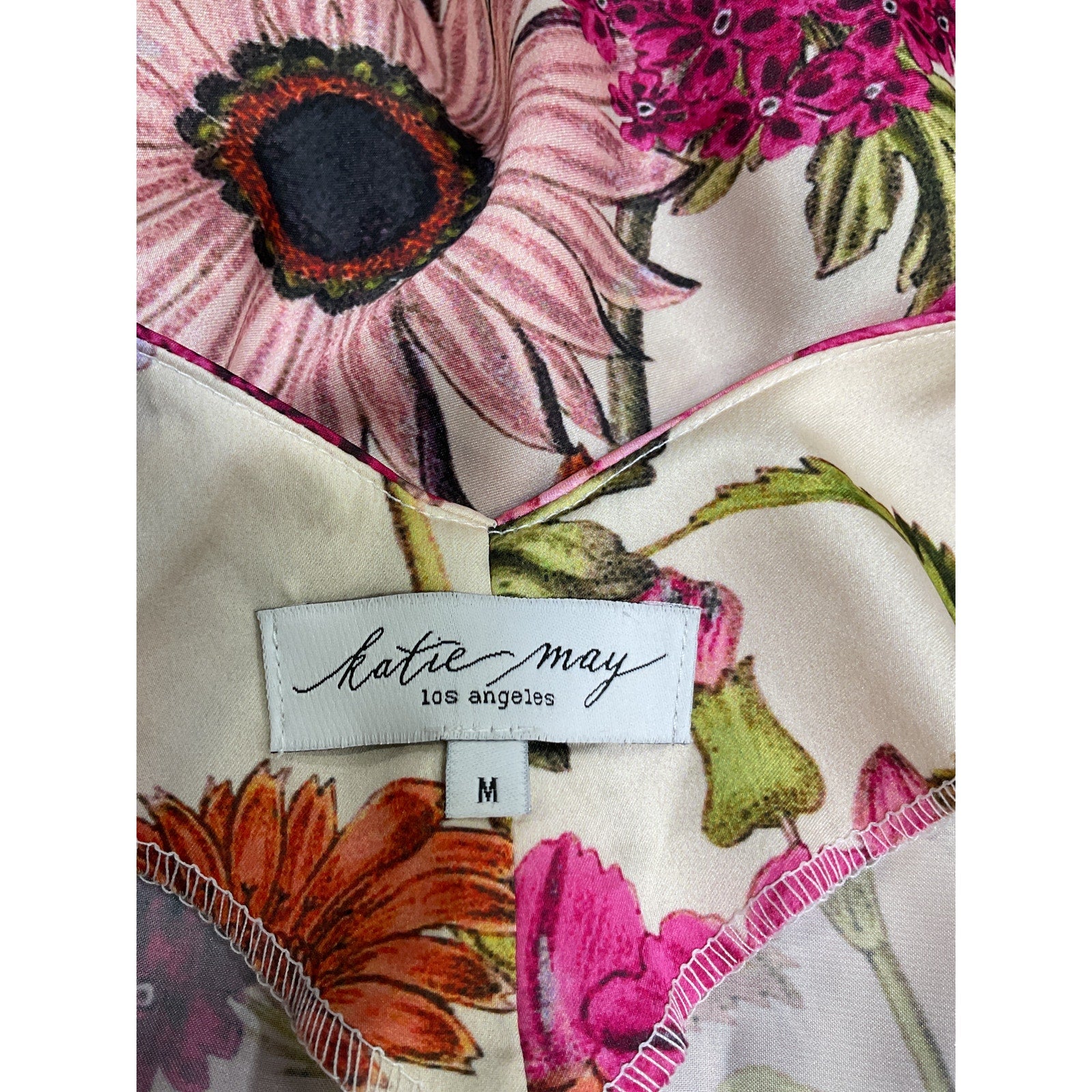 Katie May 'Tara' Pink Polyester Gown Size M