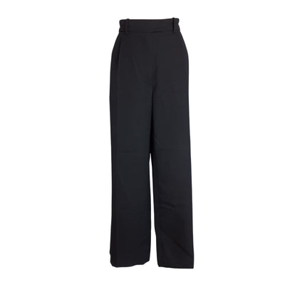 The Row Pleated Black Roan Size Large Pants
