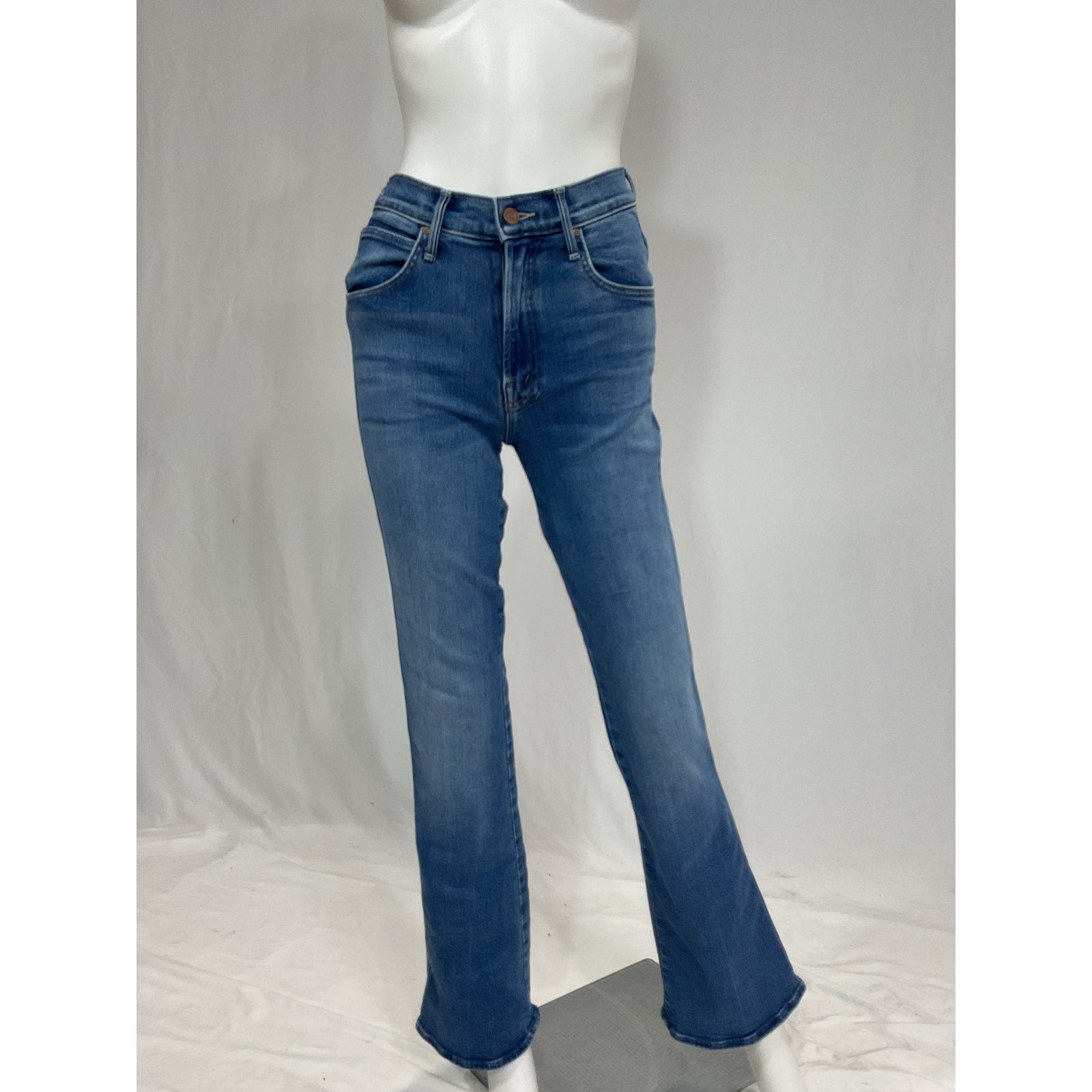Mother 'The Desperado' Blue Heel Denim Jean Size 24