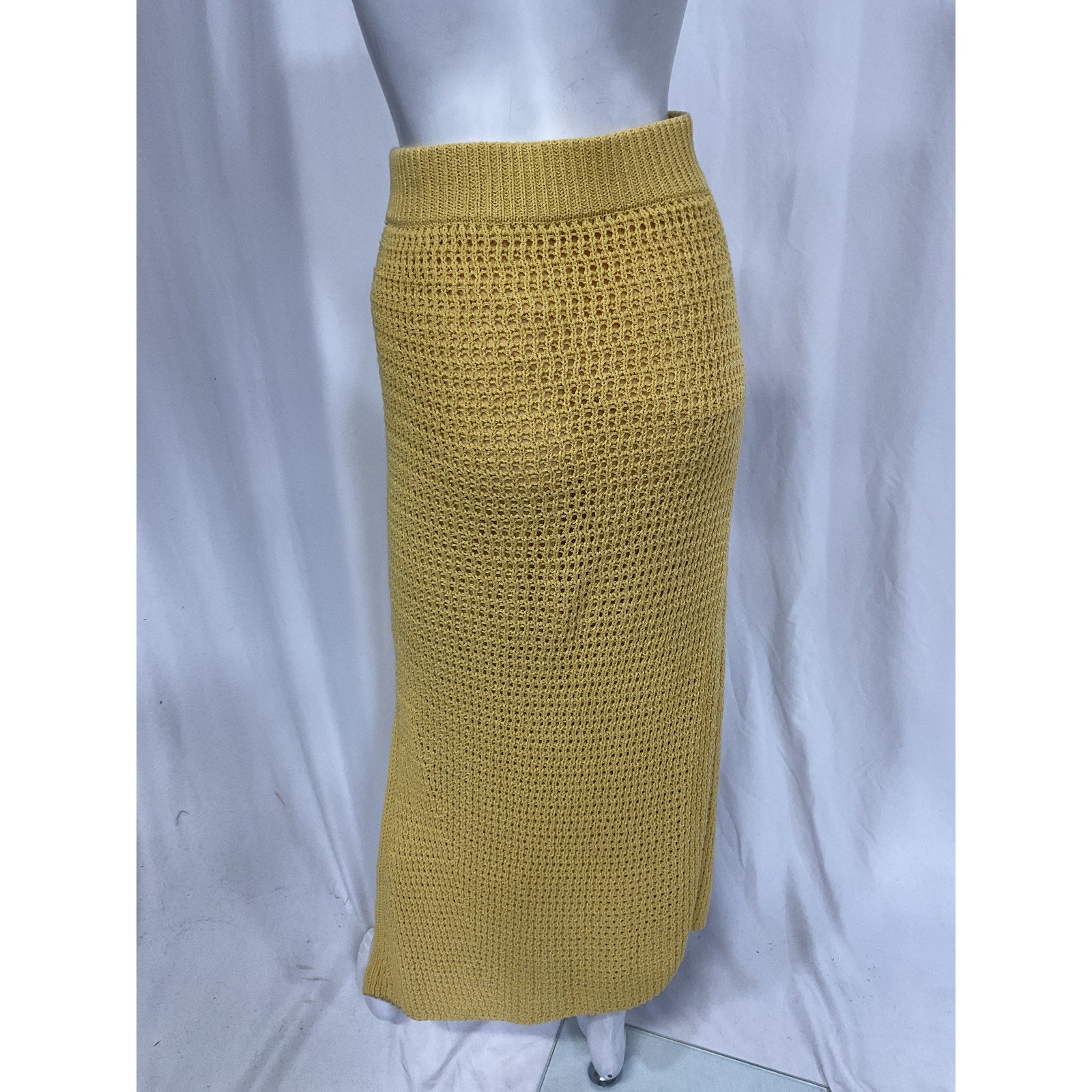 A.L.C. Midi Length Yellow Skirt Size XS