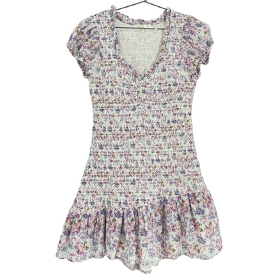 Loveshackfancy Floral Multicolor Trevor Minidress Size S