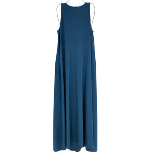 Max Mara Stretch Blue A Line Jersey Dress Size S
