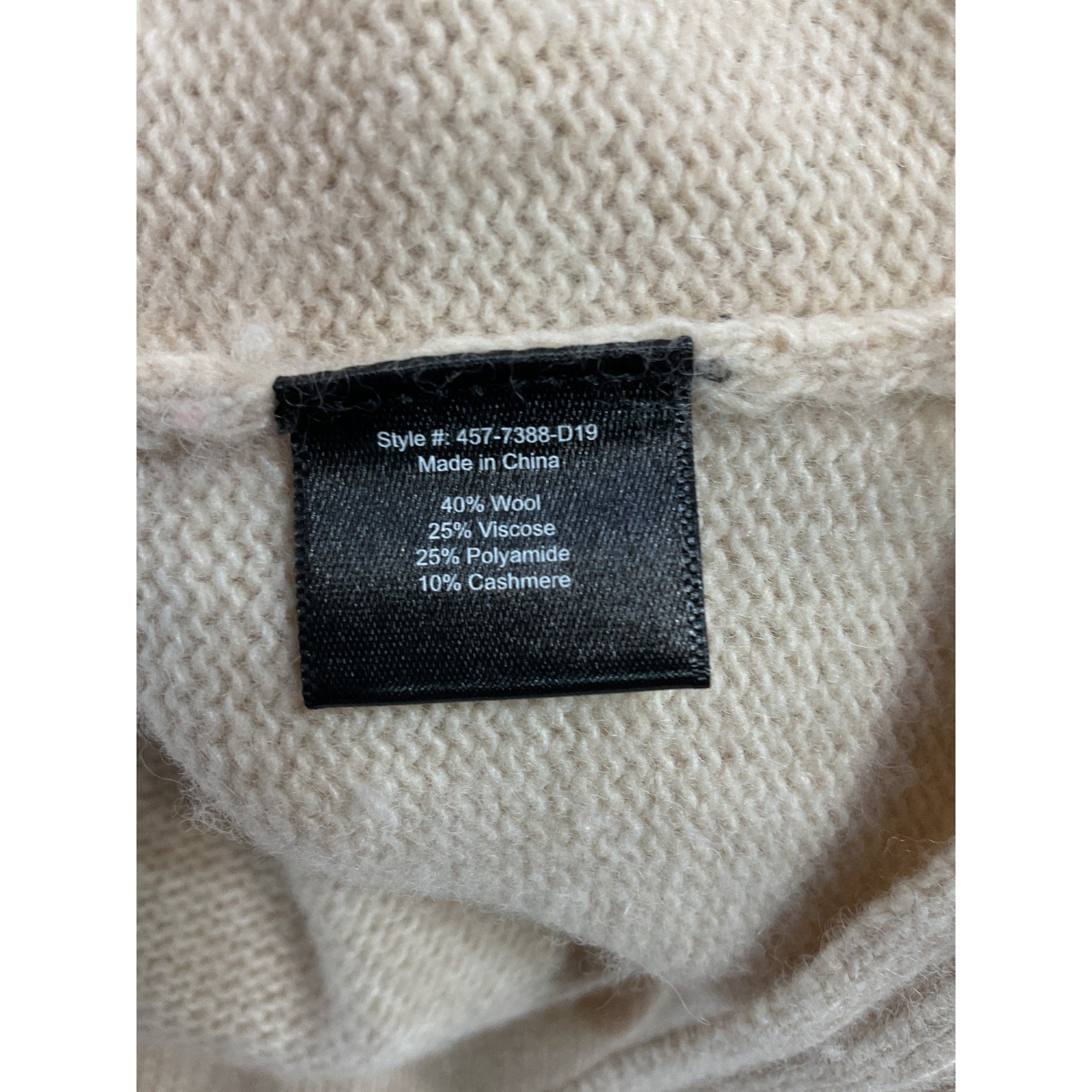 Jenni Kayne 'Everyday' Beige Sweater Size 3X