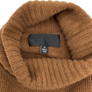 Nili Lotan Cozy Chestnut Everett Sweater Dress Size XS