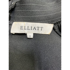 Elliatt Sleek Black Casablanca Dress Size S