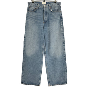 Agolde Relaxed Blue Low Slung Baggy Denim Jeans Size 27