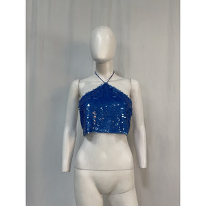 Alexis 'Zira' Blue Polyester Top Size S