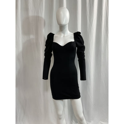 Majorelle 'Fleur' Black Mini Dress Size XS