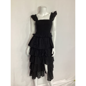 Tularosa 'Jude' Black Midi Dress Size S