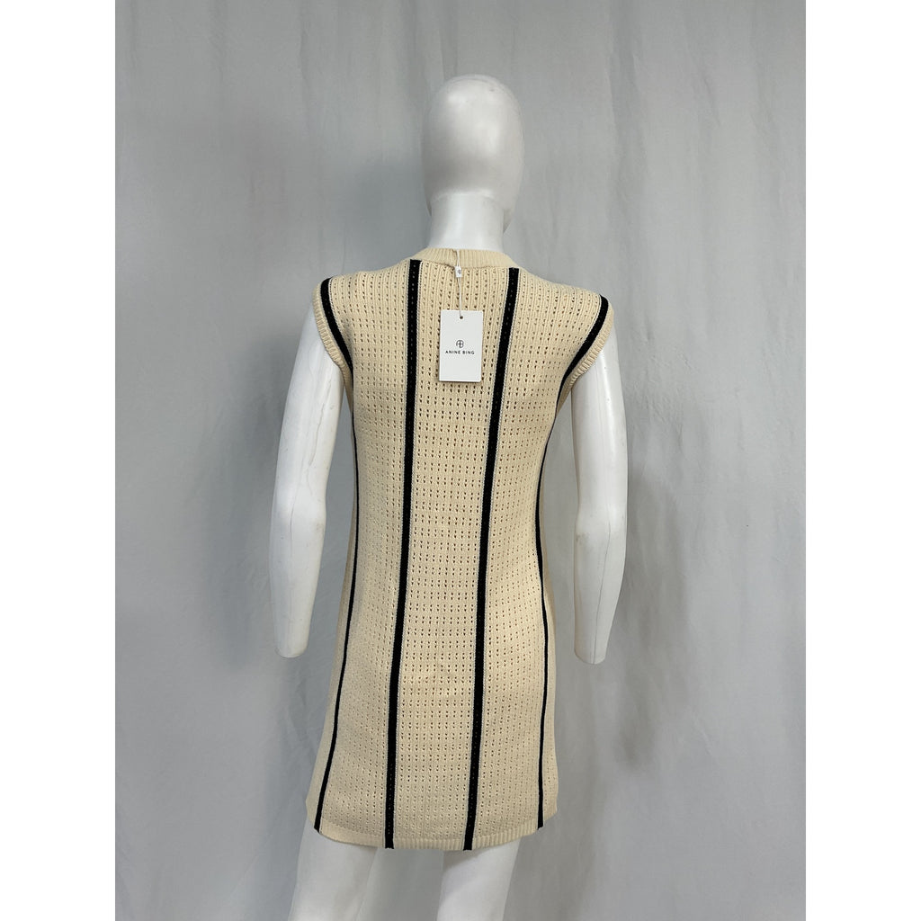 Anine Bing 'Lanie' White Cotton Dress Size XS - NWT