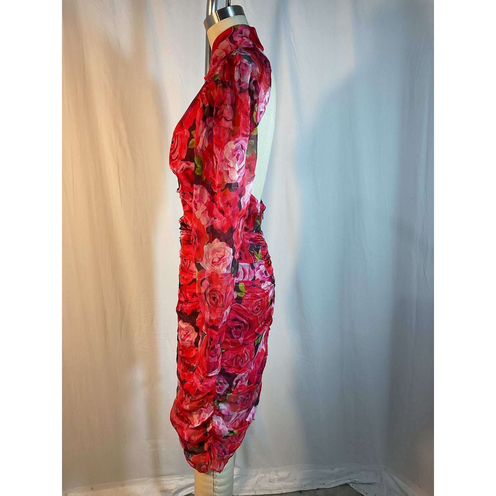 Sau Lee 'Scarlett' Red Mini Dress Size 4 - NWT