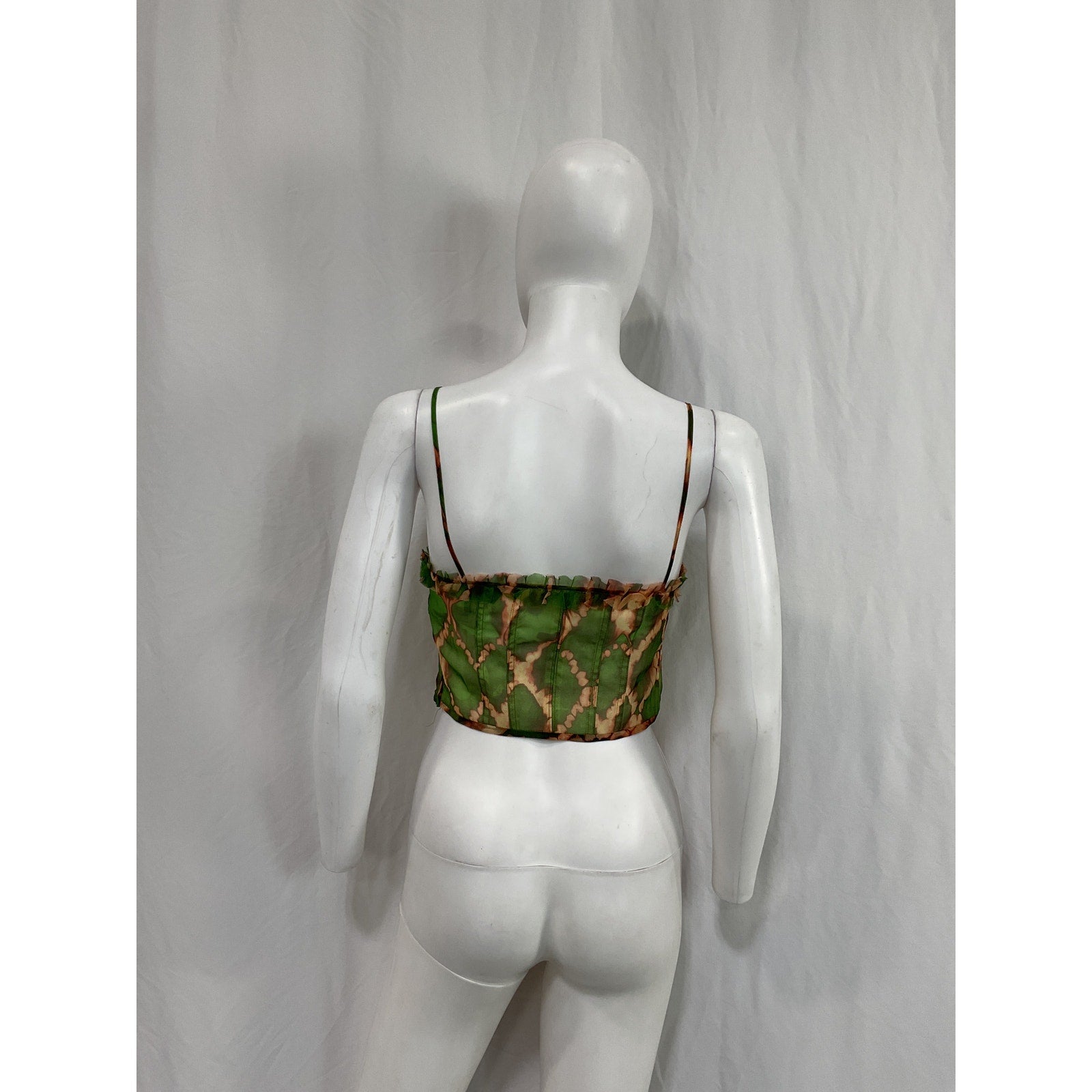 Ulla Johnson 'Iris' Green Silk Top Size 0