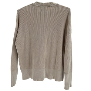 Pistola Oversized Beige Darya Pullover Sweater Size S