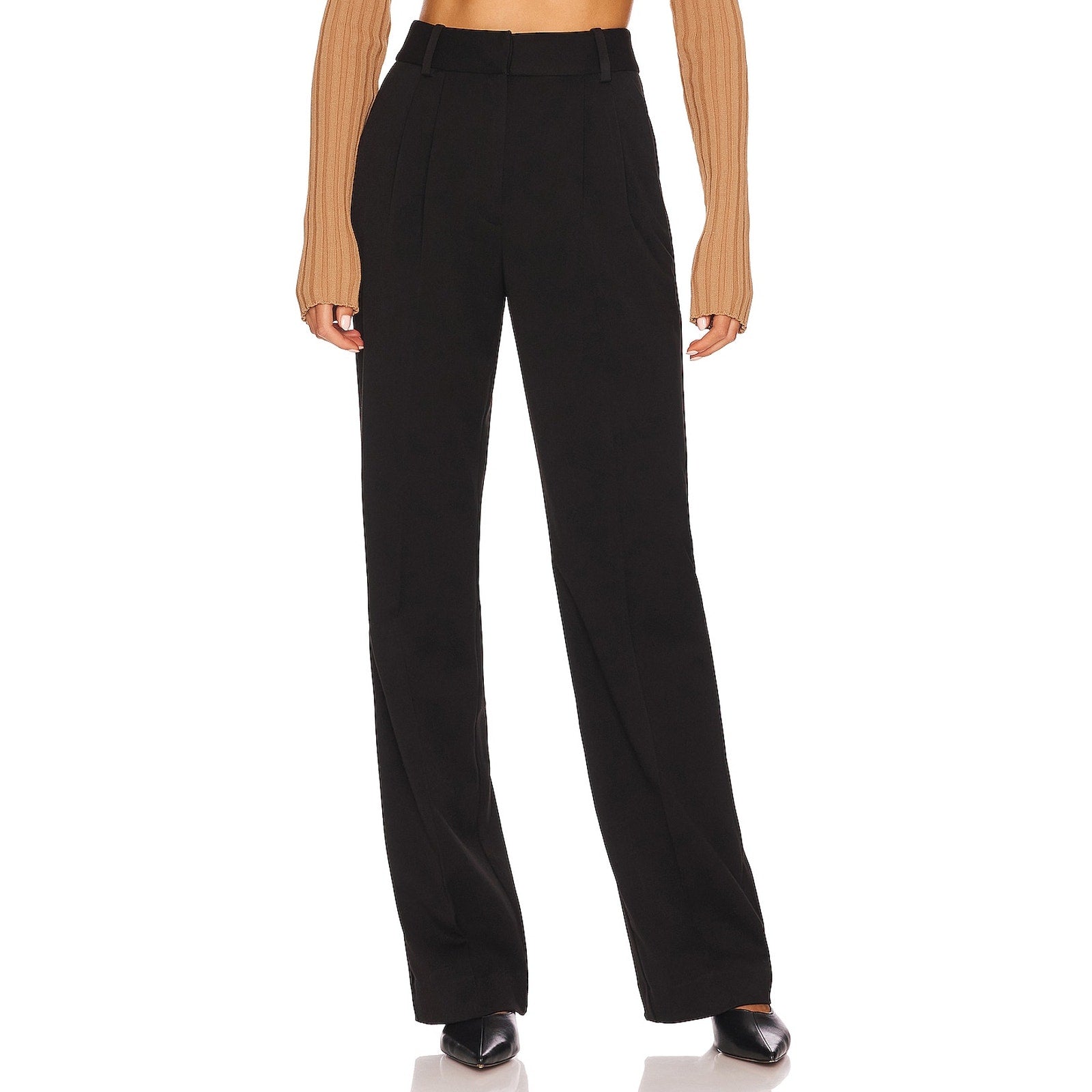 Favorite Daughter 'The Favorite' Black Polyester Pant Size 10
