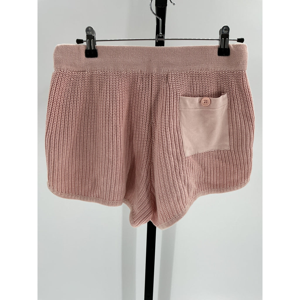 Ser.O.Ya 'Uma' Pink Cotton Short Size S