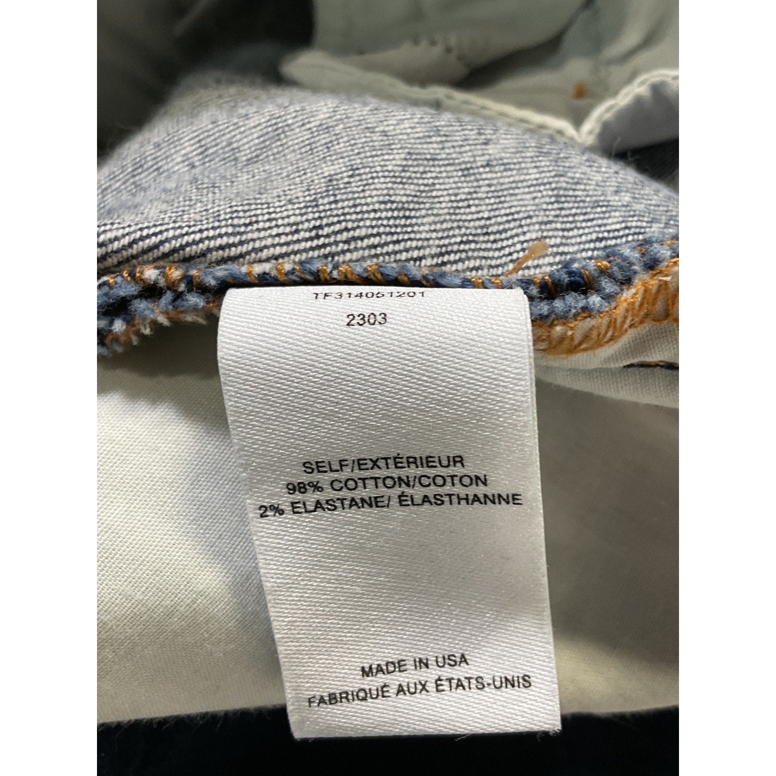 Derek Lam 'Dorit' Blue Tailored Mini Skirt Size 26