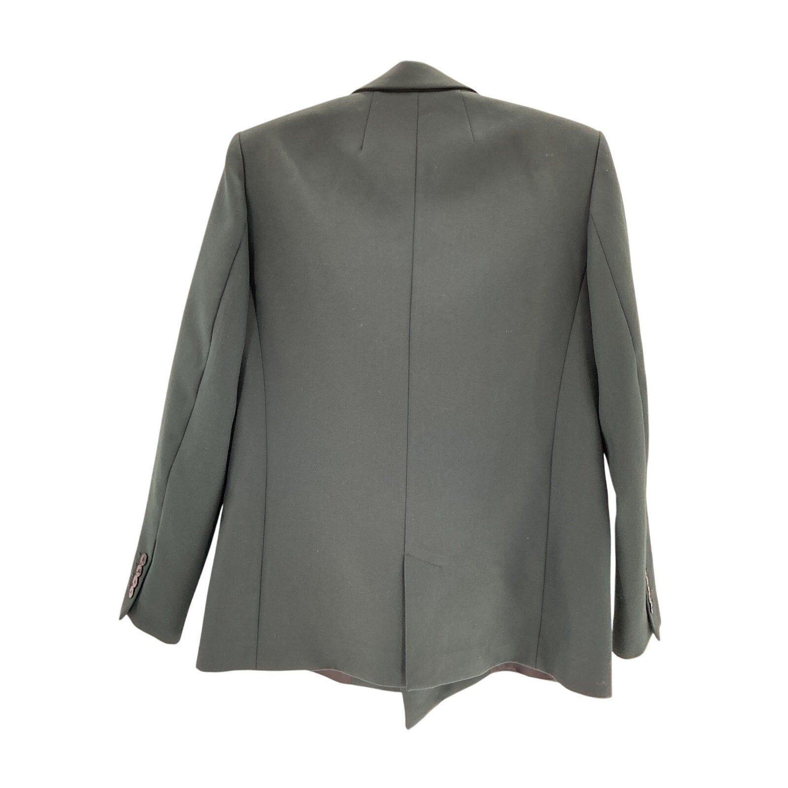 Maje 'Vila' Green Polyester Double Breasted Blazer Size 38