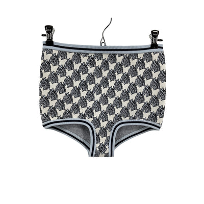 Tory Burch Blue Viscose Jacquard Shorts Size XS