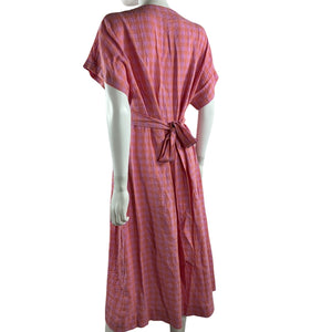 Hatch Textured Sunrise Gingham Carolina Dress Size 2