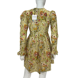 Batsheva Romantic Witton Floral Prairie Dress Size 2 NWT