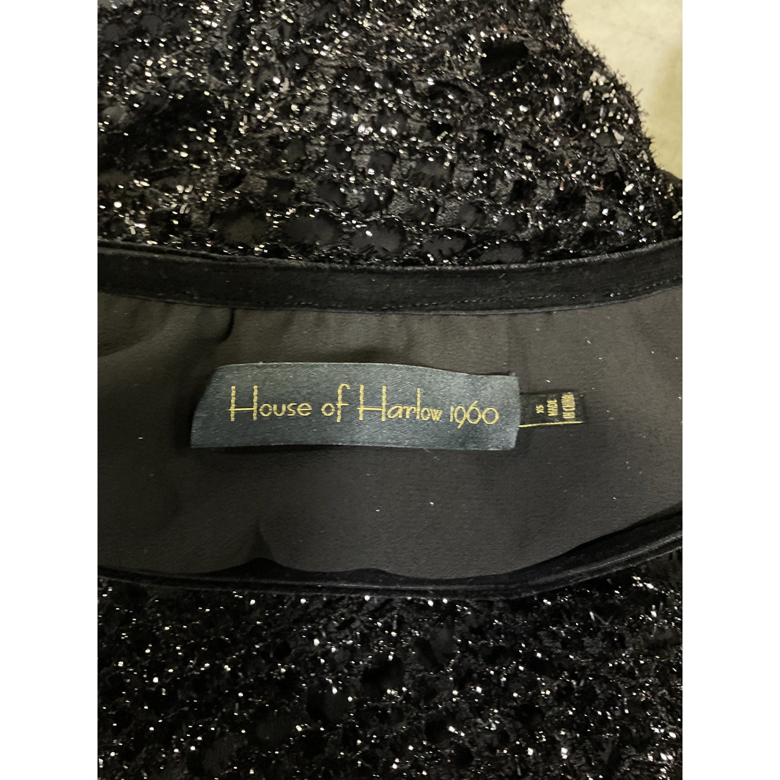 House Of Harlow 1960 x Revolve 'Meera' Black Top Size XS