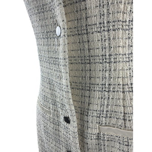 Majorelle Textured Ivory Tammy Mini Dress Size S